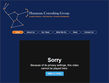 Tablet Screenshot of hammanconsulting.com